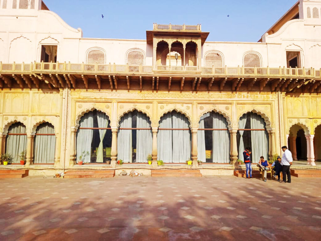 raja-nahar-singh-palace-architecture ballabhgarh mahal