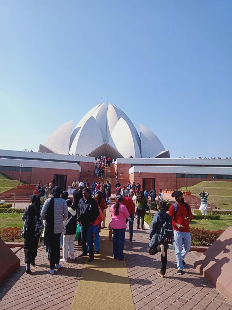delhi-kamal-mandir Lotus temple delhi