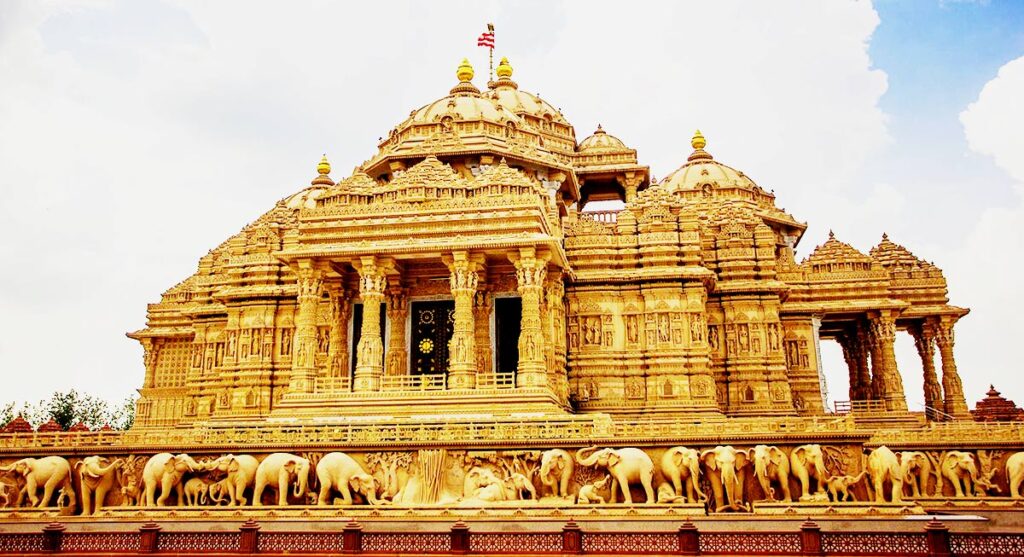 Akshardham Swaminarayan Temple HD Image  HD Wallpapers