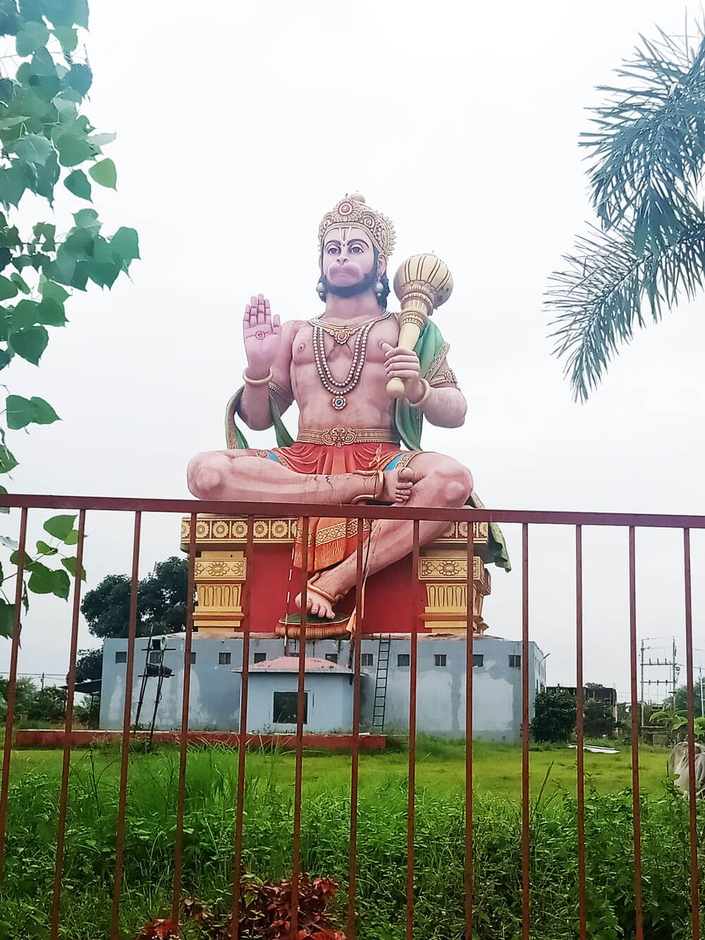chaitanya city hanuman statue