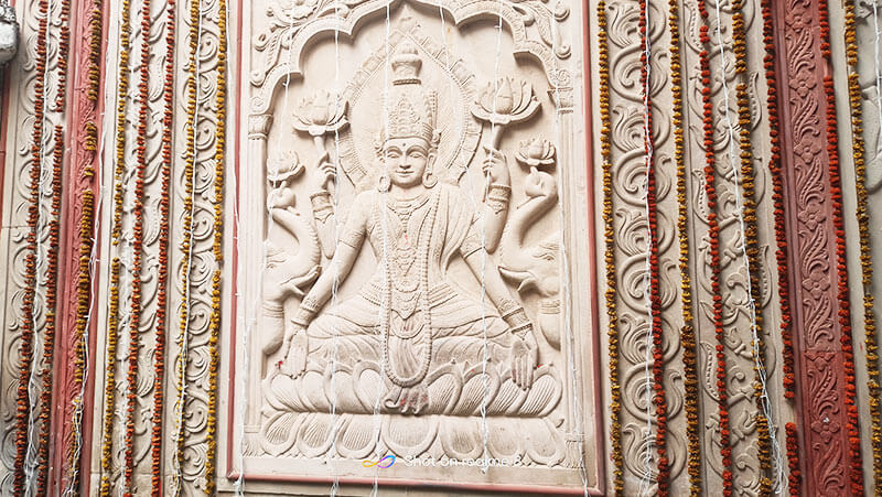 Goddess laxmi in jogmaya temple