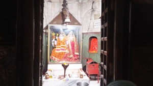 Lord Shiva Parvati in Yogmaya temple