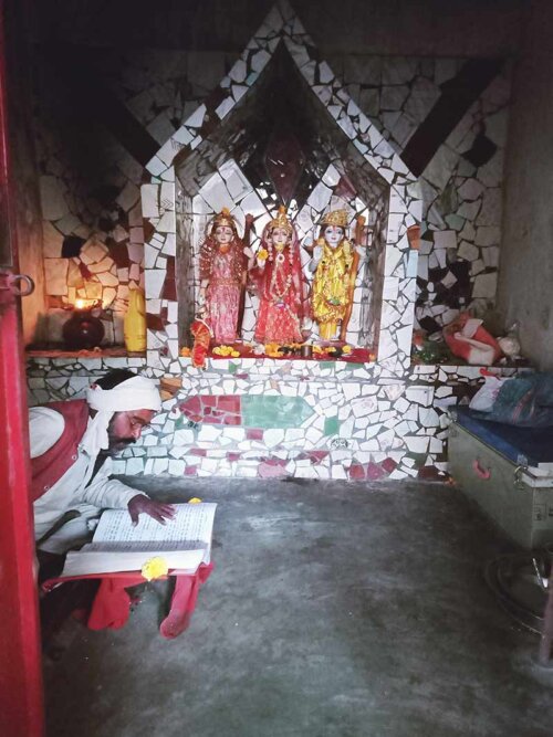 Thunpath Rabna Roopnath Dham, Bahoriband, Katni - Ashok Silalekh - roopnath temple