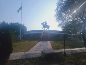 Prithviraj Chouhan Statue park delhi