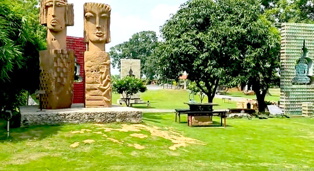 art-ichol-maihar-satna art center in tamas river