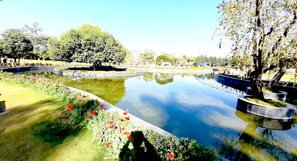 bhawartal-jabalpur-garden small pond in garden