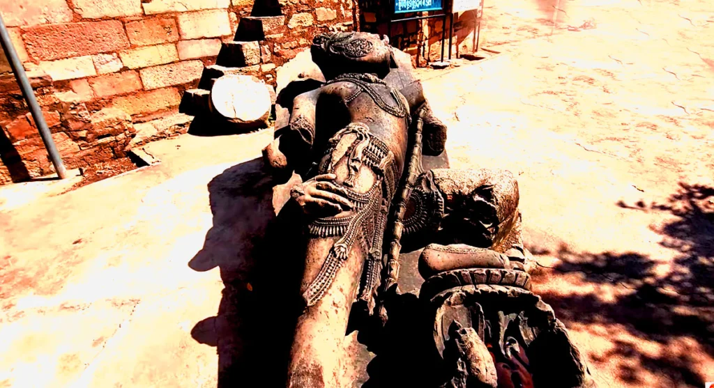 kalinjar-fort-up idol in kalinjar fort