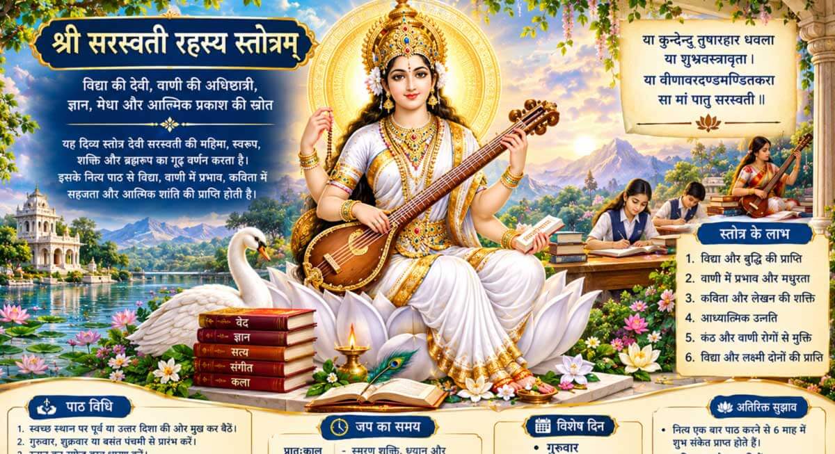 Saraswati Rahasya Stotra