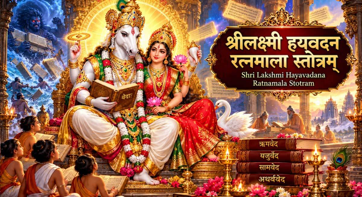 Srilakshmi Hayavadana Ratnamala Stotram