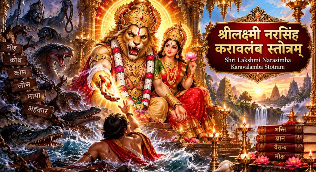 Srilakshmi Narasimha Karavalamba Stotram