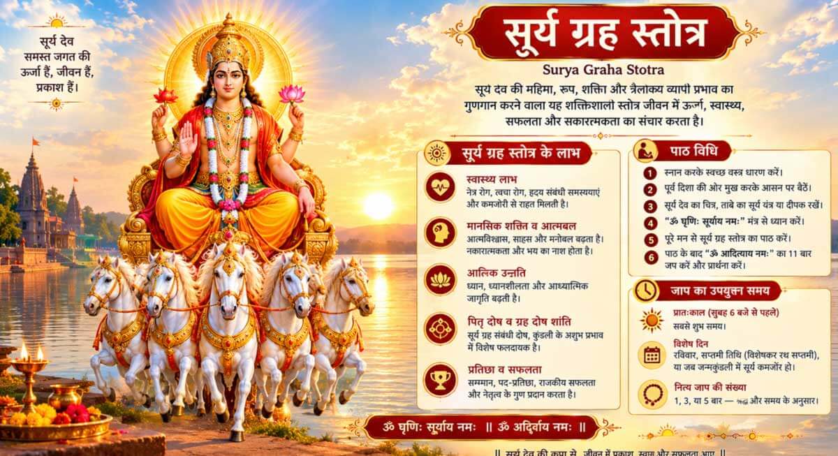 Surya Graha Stotra