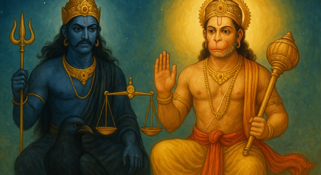ji aur shani dev