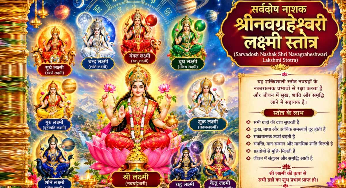 Navagraheshwari Lakshmi Stotra
