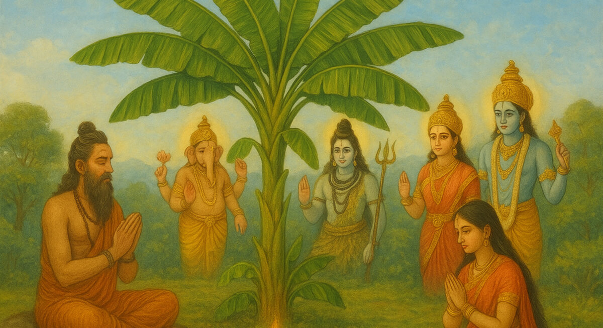 kele ke vraksh ki utpatti