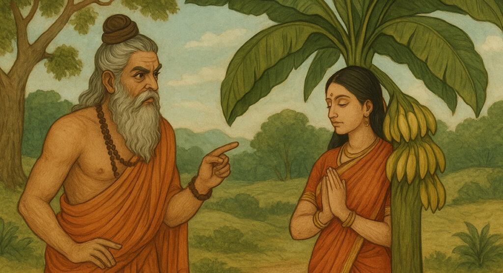 rishi durwasa ne diya shrap patni ko