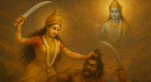 उत्पन्ना एकादशी — जब एकादशी देवी ने राक्षस मुर का संहार किया (Utpanna Ekadashi — When Goddess Ekadashi Destroyed the Demon Mura)