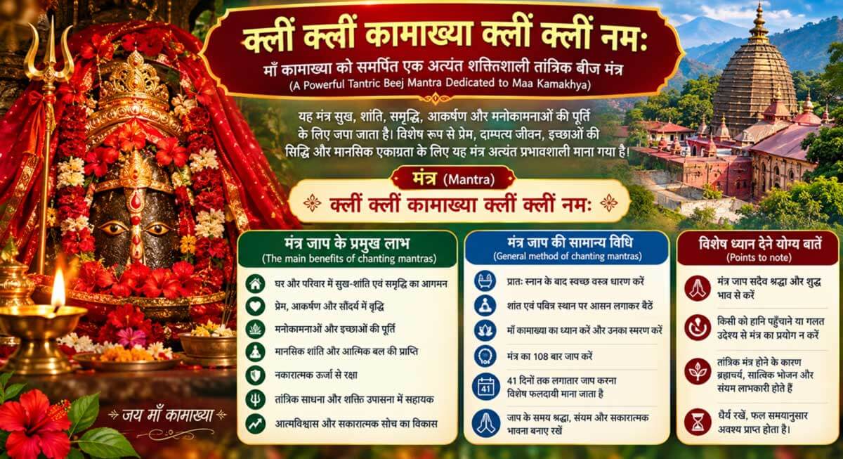 Kleem Kleem Kamakhya Kleem Kleem Namah