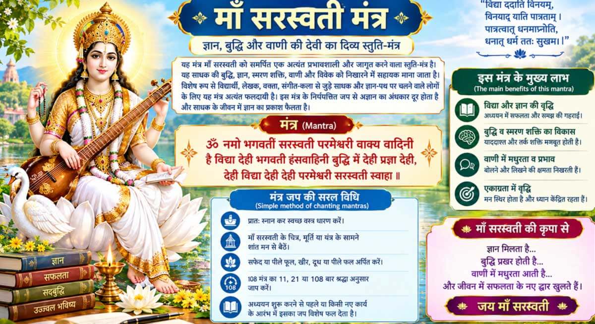 Om Namo Bhagwati Saraswati