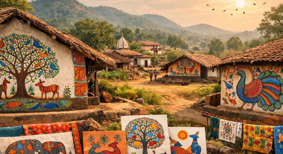 patangarh gond painting dindori