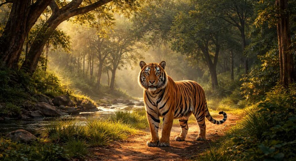 pench national tiger safari chhindwara