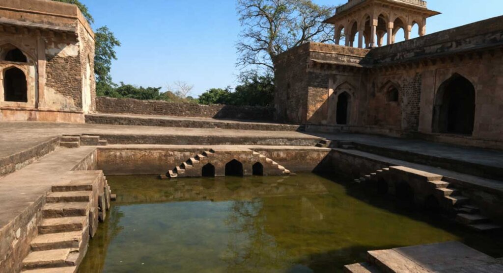 baz bahadur palace mandu dhar madhya pradesh