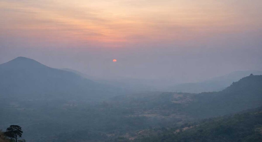 sunset point mandu madhya pradesh