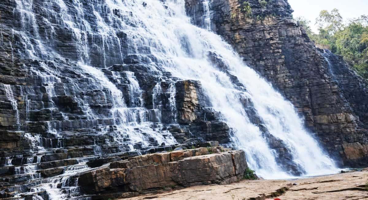 tirathgarh waterfall jagdalpur madhya pradesh