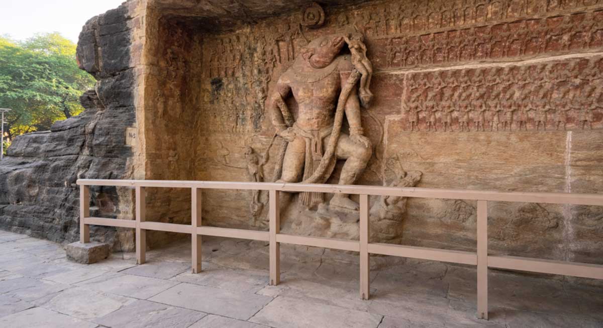 udayagiri caves idisha mp india