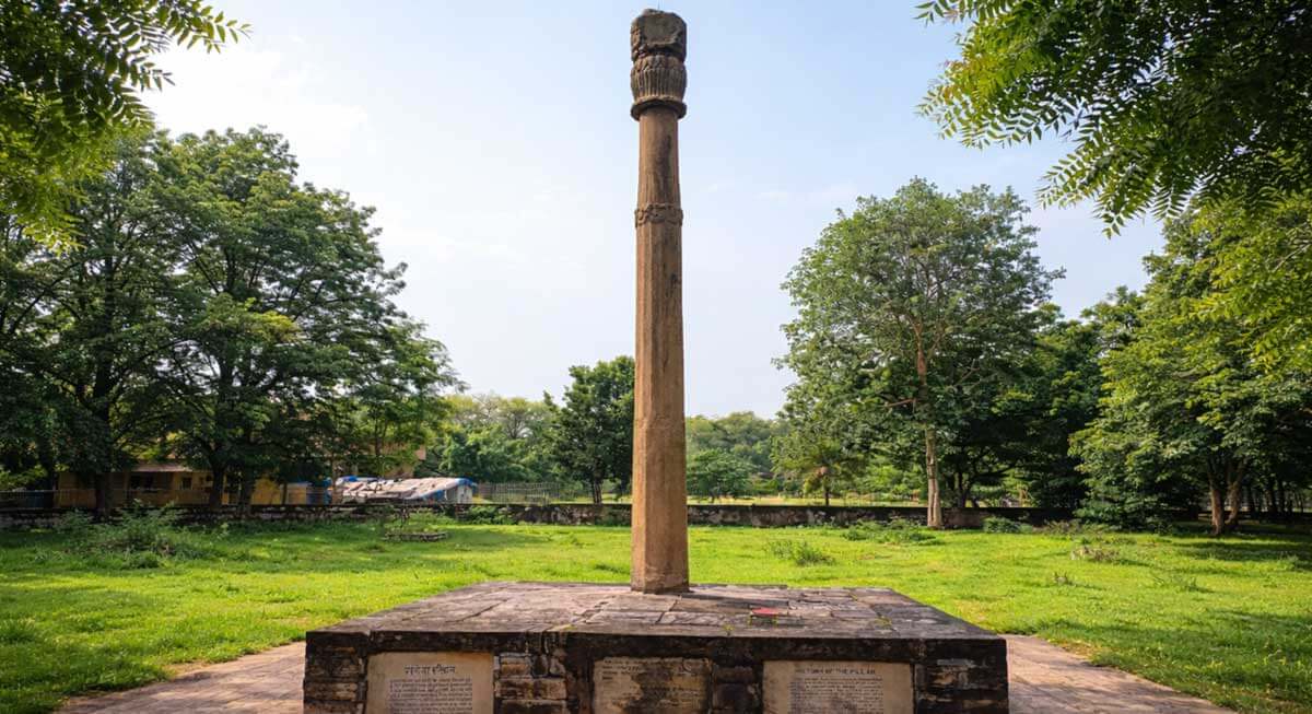 heliodorus pillar viddisha khamba baba