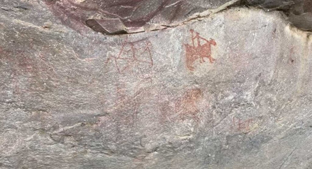 pre historic rock shelters adamgarh hills-narmadapuram