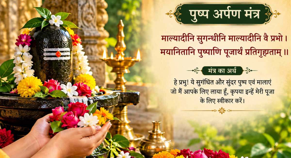 pushp arpan mantra