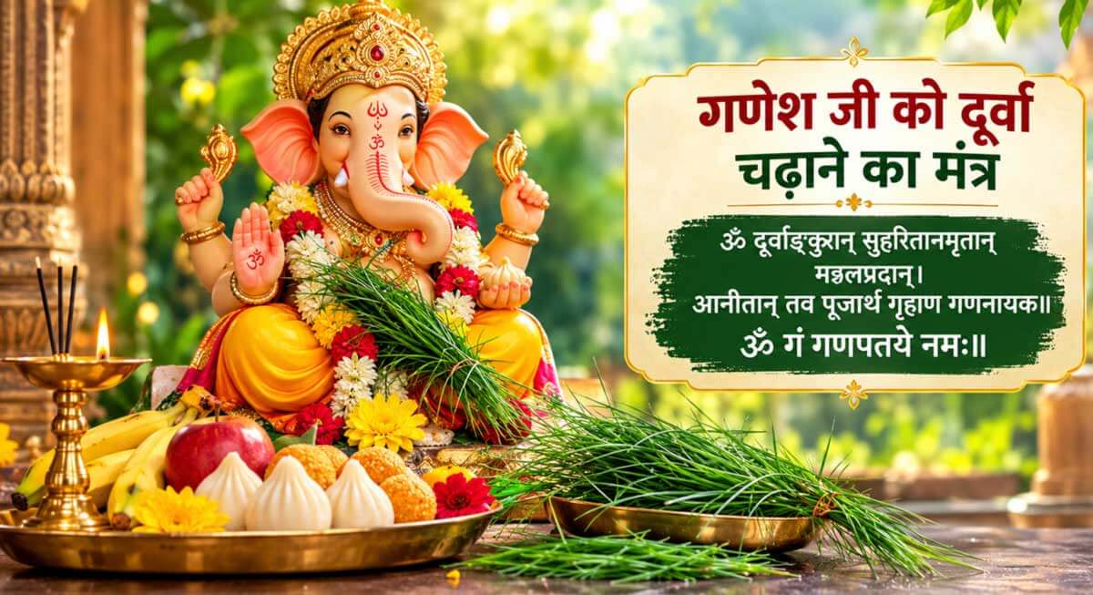 Ganesh Ji Ko Durva Chadhane Ka Mantra